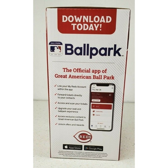 Cincinnati Reds Marty Brennaman Commemorative Microphone Hall Of Fame 2020 - Picture 5 of 6